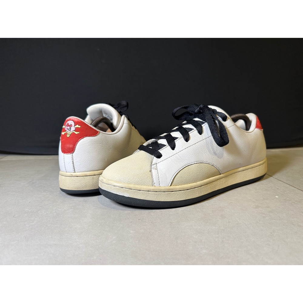 Vtg Ice Cream Boardflip 2 Pharrell BBC Mens 11.5 Vanilla Red Skate Shoes Rare OG